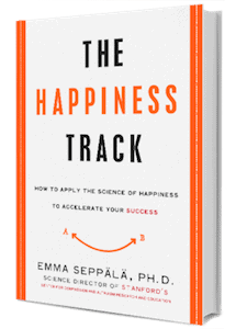 The happiness track book